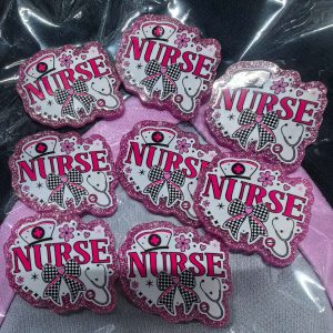 acrylic-nurse item decorate on pen 1 bag